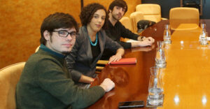 Lander Mart&iacute;nez, portavoz de Elkarrekin Podemos en el Parlamento vasco