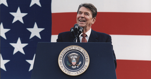 Ronald Reagan, expresidente de Estados Unidos