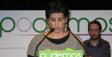 Teresa Rodríguez, coordinadora general de Podemos Andalucía