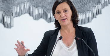 Carolina Bescansa, secretaria general del Grupo Parlamentario de Podemos