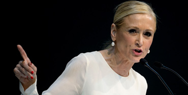 Cristina Cifuentes, presidenta de la Comunidad de Madrid