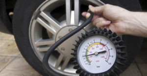Medidor de la presión de los neumáticos