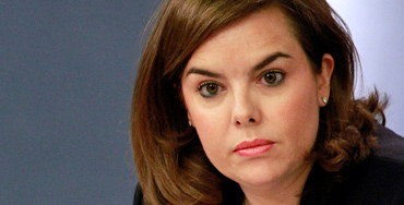 Soraya Sáenz de Santamaría, vicepresidenta del Gobierno