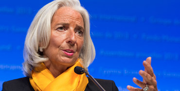 Christine Lagarde, directora del Fondo Monetario Internacional (FMI)