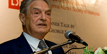 George Soros, magnate
