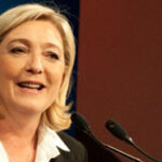 Marine Le Pen, líder del partido ultraderechista Frente Nacional (FN)