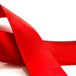 Lazo en apoyo a la lucha contra el sida