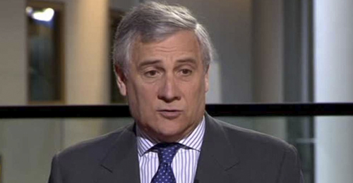 Antonio Tajani, presidente del Parlamento Europeo