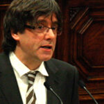 Carles Puigdemont, presidente de la Generalitat de Cataluña