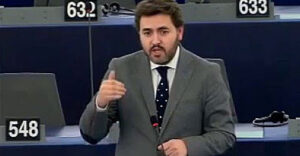 Jonás Fernández, diputado del Parlamento Europeo