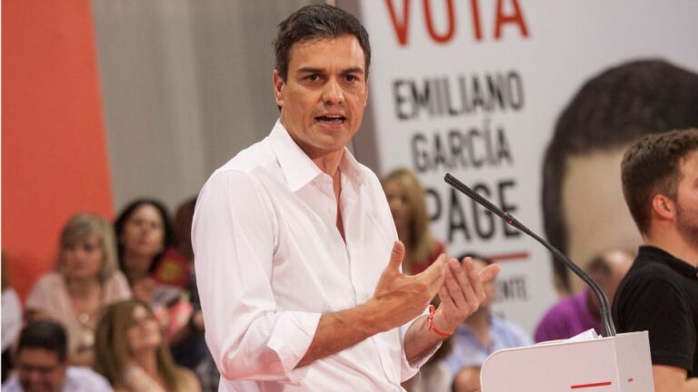 Pedro Sánchez, exsecretario general del PSOE