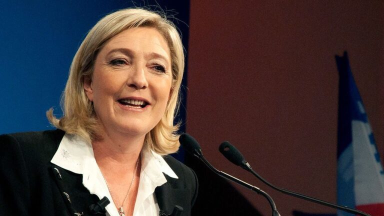 Marine Le Pen, líder de Frente Nacional