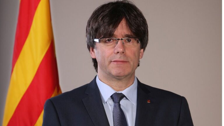 Carles Puidemont, presidente de la Generalitat de Cataluña