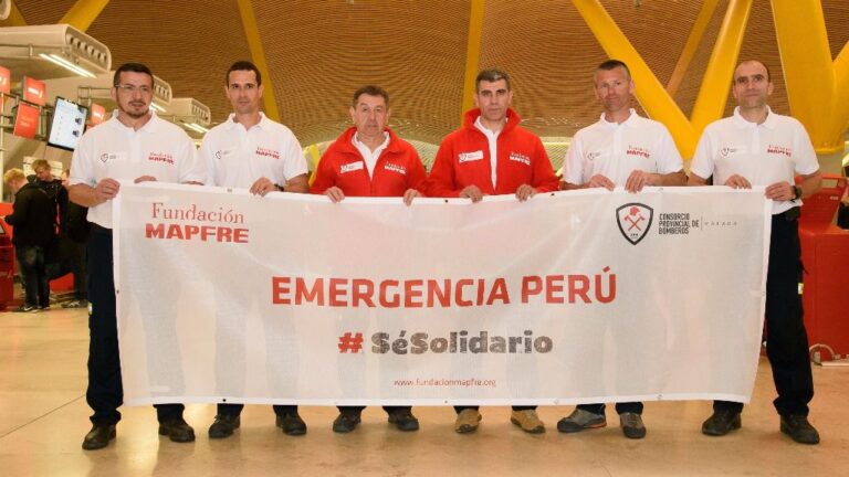 Bomberos y Fundación Mapfre