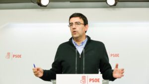 Mario Jiménez, portavoz de la gestora del PSOE