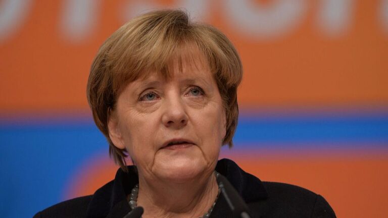 Angela Merkel, canciller de Alemania