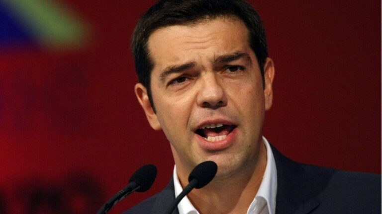 Alexis Tsipras, primer ministro de Grecia