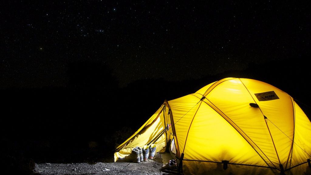 Camping acampada