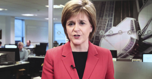 Nicola Sturgeon, ministra principal de Escocia