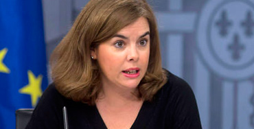 Soraya Sáenz de Santamaría, vicepresidenta del Gobierno