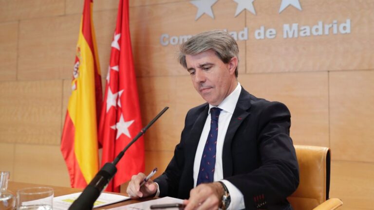 Angel Garrido, portavoz del Gobierno de la Comunidad de Madrid