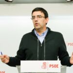 Mario Jiménez, portavoz de la gestora del PSOE