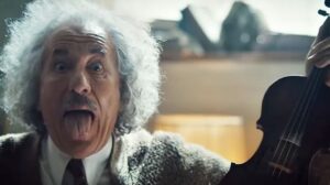 Geoffrey Rush interpreta a Albert Einstein en la nueva serie Genius