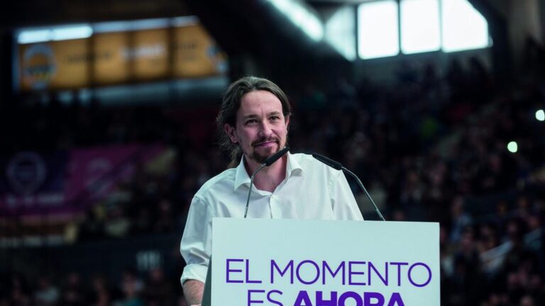 Pablo Iglesias, secretario general de Podemos