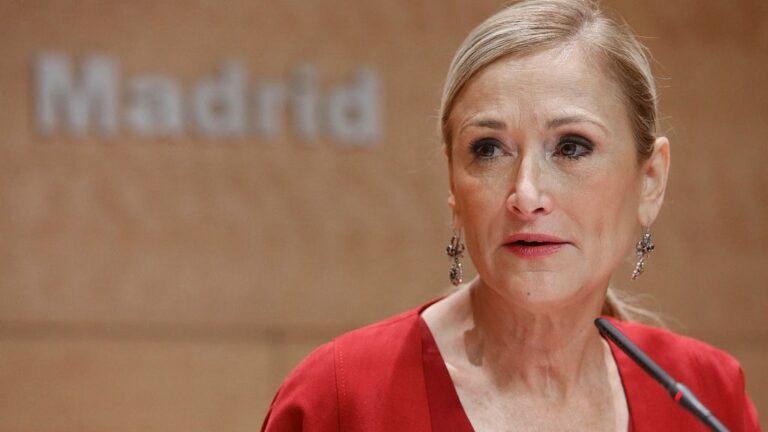 Cristina Cifuentes, presidenta de la Comunidad de Madrid