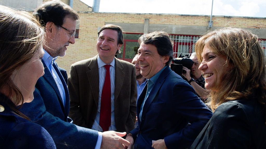 Mariano Rajoy con Ignacio Gonzalez