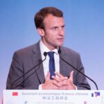 Emmanuel Macron, exministro de Economía, Industria y Nuevas Tecnologías de Francia