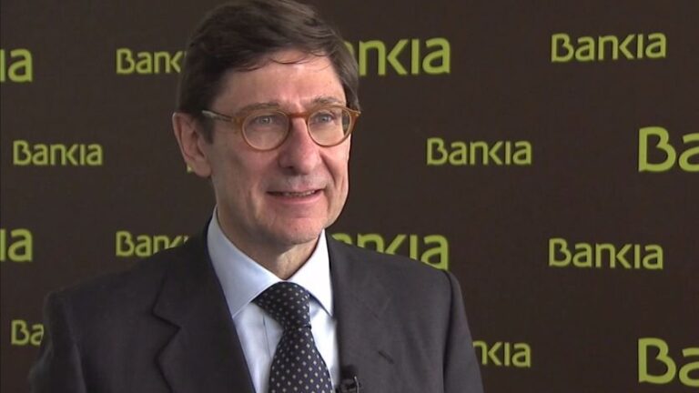 José Ignacio Goirigolzarri, presidente de Bankia