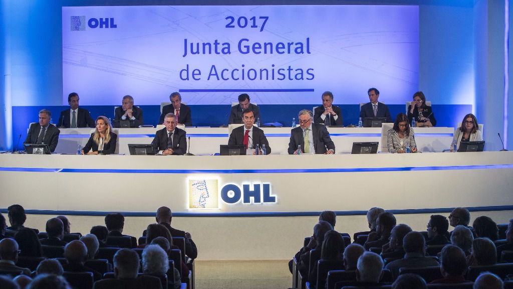 Junta de accionistas de OHL