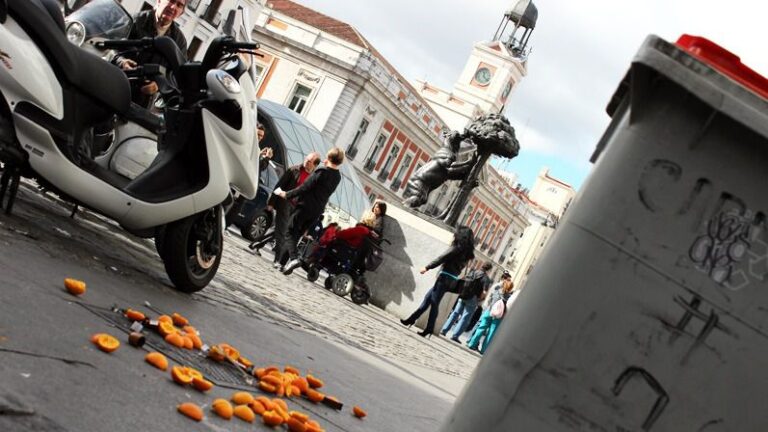 Madrid suciedad limpieza