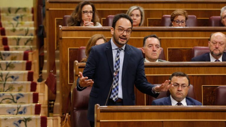 Antonio Hernando, portavoz del PSOE en el Congreso de los Diputados