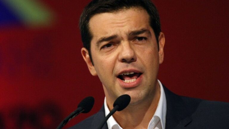 Alexis Tsipras, primer ministro de Grecia