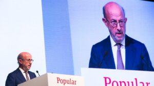 Emilio Saracho, presidente de Banco Popular