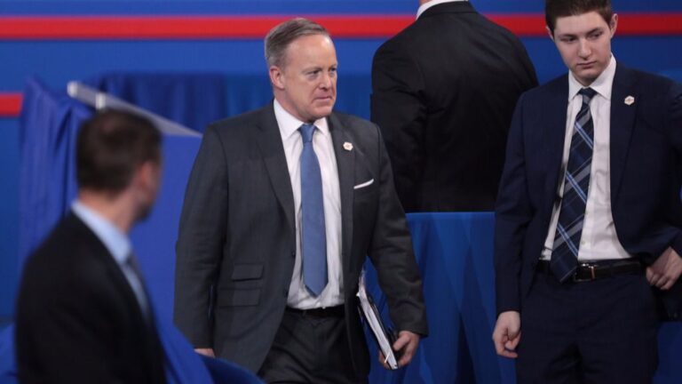 Sean Spicer, secretario de prensa de la Casa Blanca