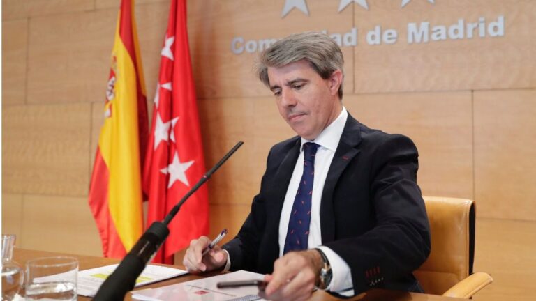 Angel Garrido, portavoz del Gobierno de la Comunidad de Madrid