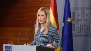 Cristina Cifuentes, presidenta de la Comunidad de Madrid