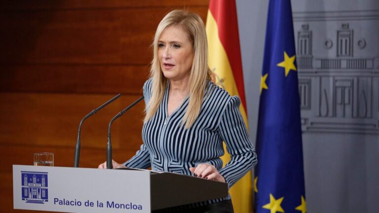 Cristina Cifuentes, presidenta de la Comunidad de Madrid