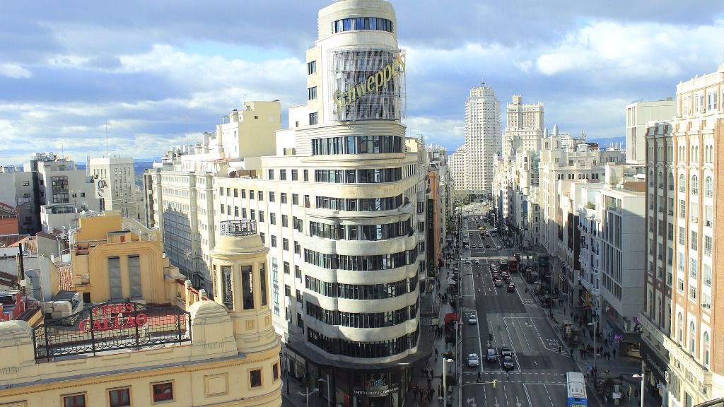 Gran via Madrid