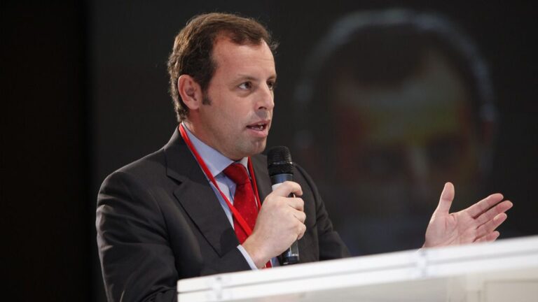 Sandro Rosell, expresidente del Fútbol Club Barcelona