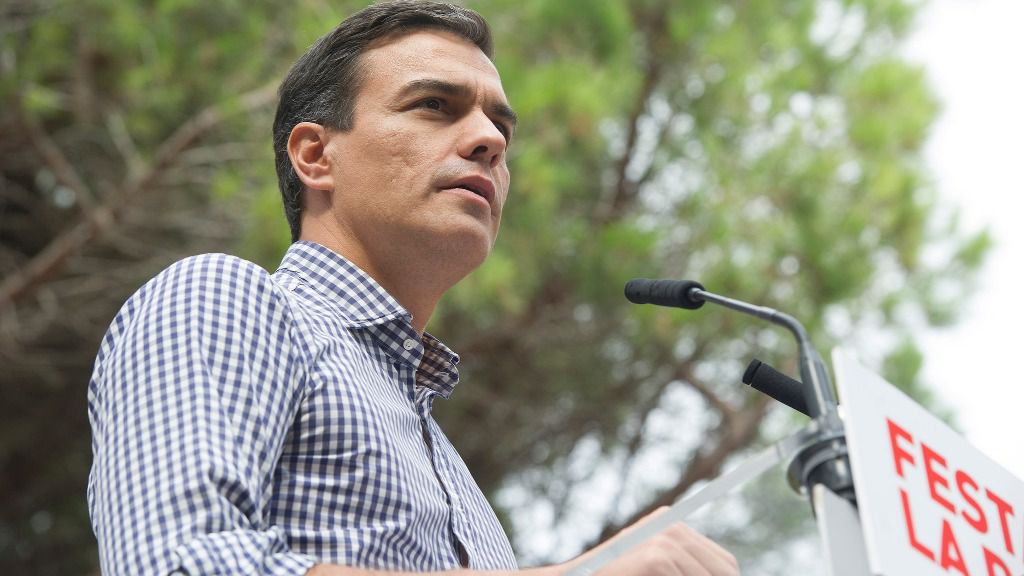 Pedro Sánchez, secretario general del PSOE