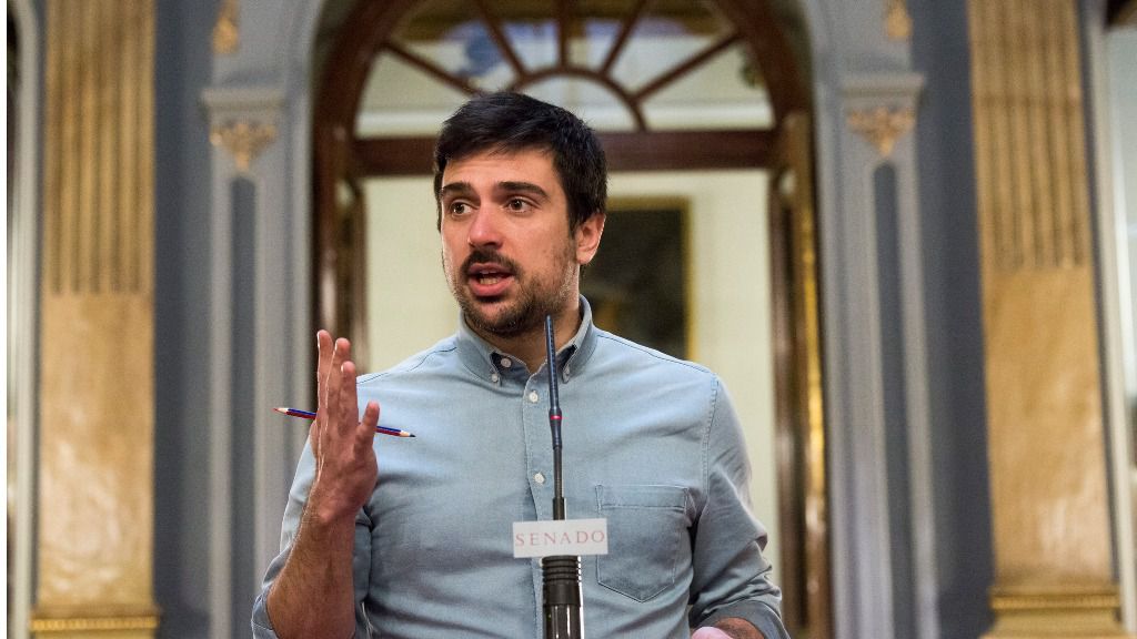 Ramón Espinar, Secretario General de Podemos en la Comunidad de Madrid y Portavoz en el Senado