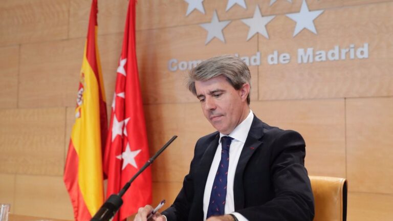 Angel Garrido, portavoz del Gobierno de la Comunidad de Madrid