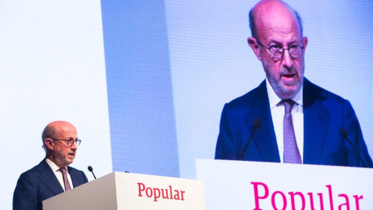 Emilio Saracho, presidente de Banco Popular