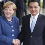Angela Merkel y Li Keqiang