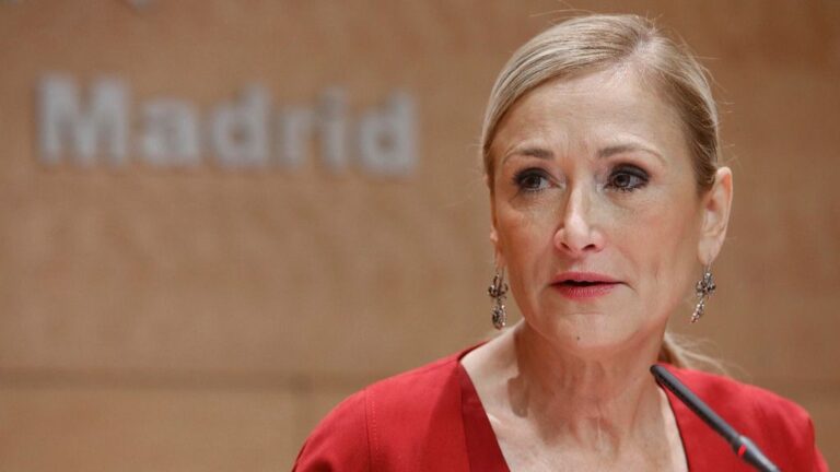 Cristina Cifuentes, presidenta de la Comunidad de Madrid