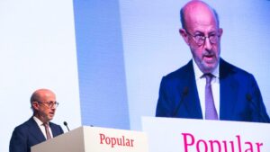 Emilio Saracho, presidente de Banco Popular